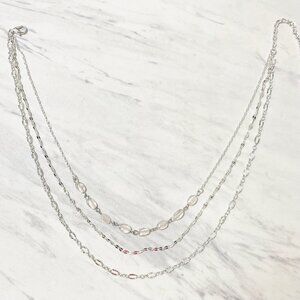 Anita K Rose Quartz 3 Strand Necklace